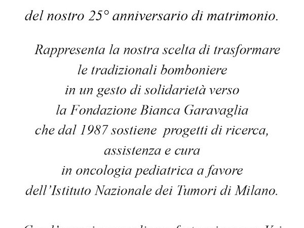 Pergamena Anniversario