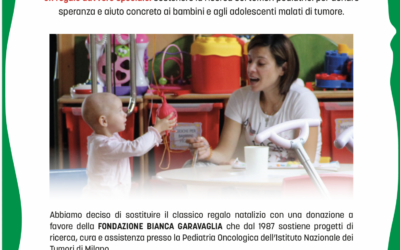 Attestato di donazione aziende