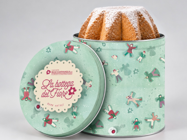 Pandoro in latta