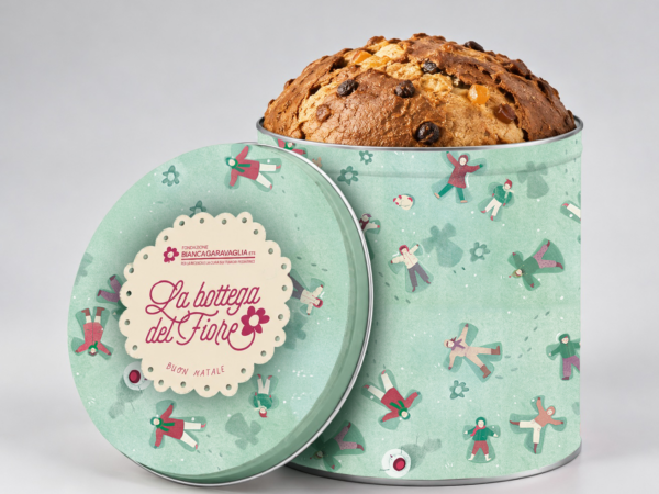 Panettone in latta