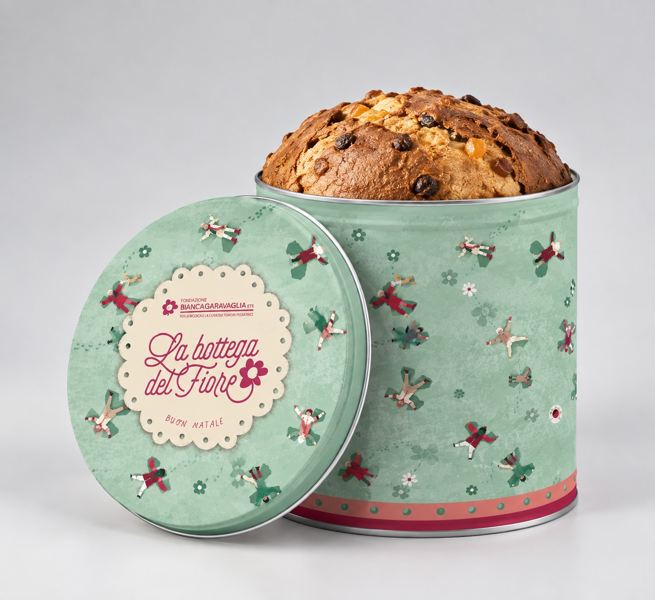 Panettone in latta