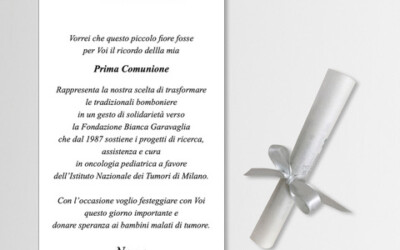 Pergamena Prima Comunione / Santa Cresima