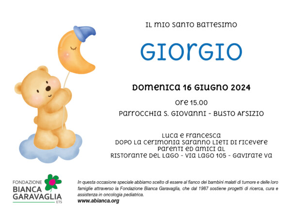 Partecipazioni Battesimo