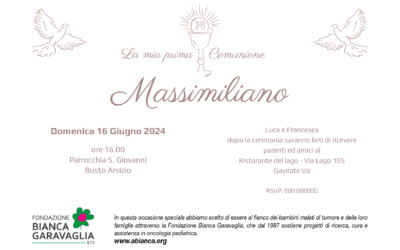Partecipazioni Prima Comunione