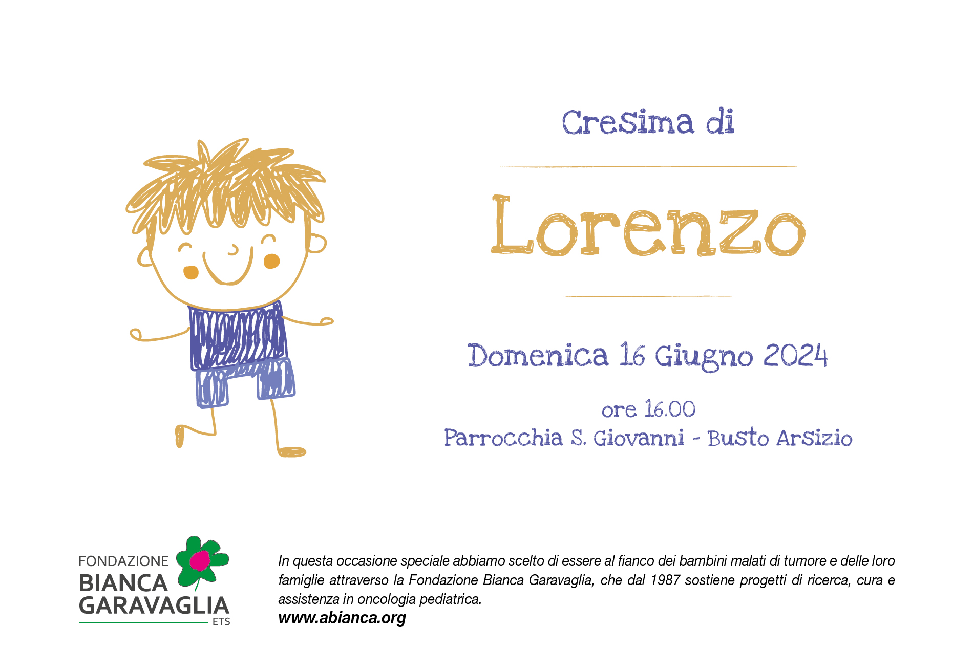 Partecipazioni Santa Cresima