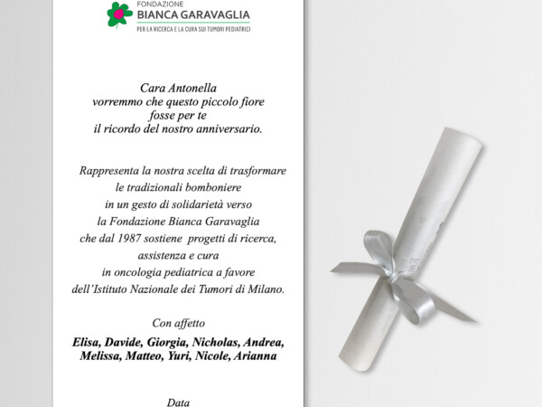 Pergamena Anniversario