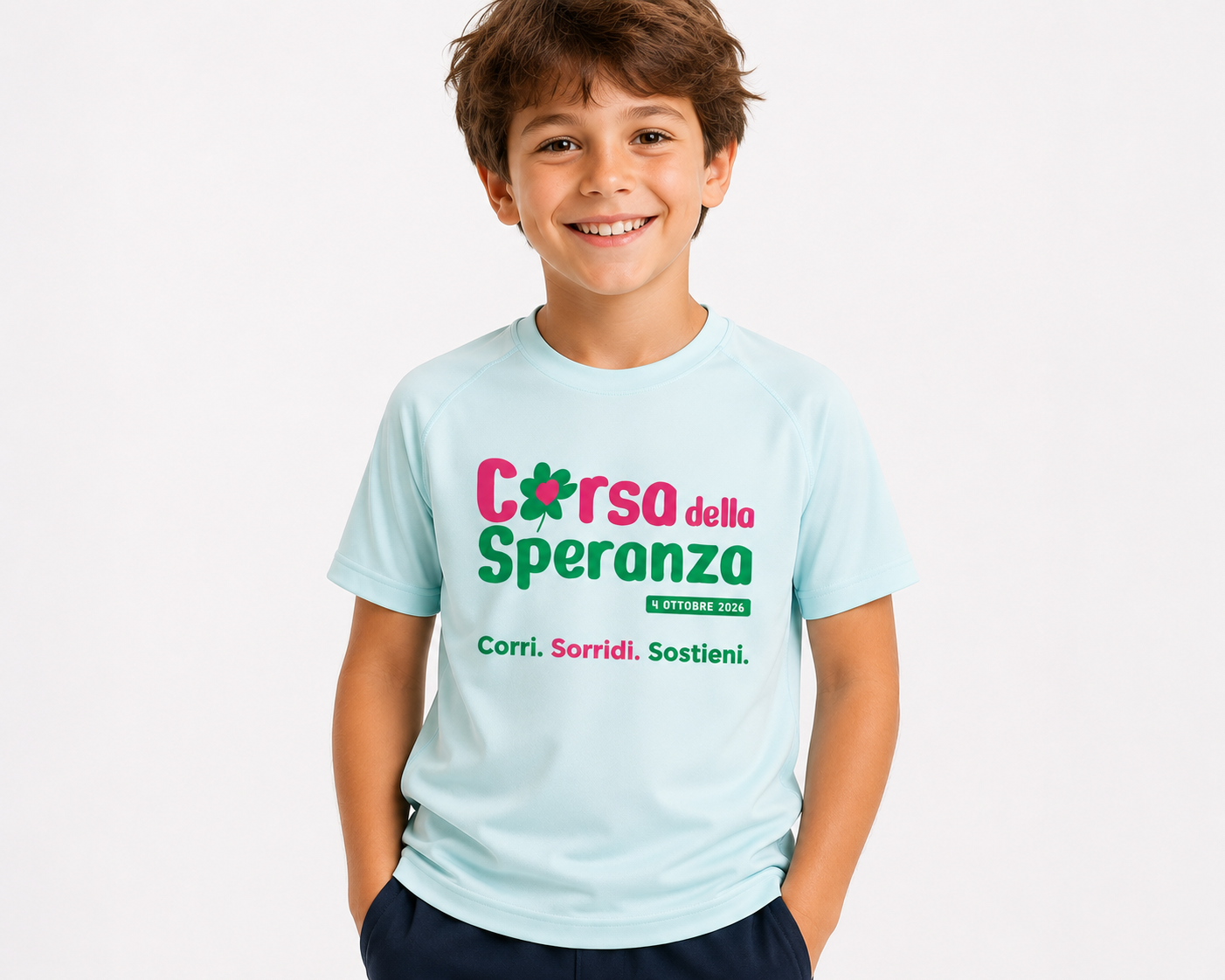 T-shirt ufficiale Corsa della Speranza 2026